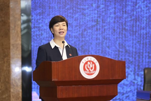开云kaiyun官方网站党委书记张艳致辞。伍向前摄